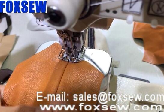 Double Needle Post Bed Heavy Duty Sofa Sewing Machine