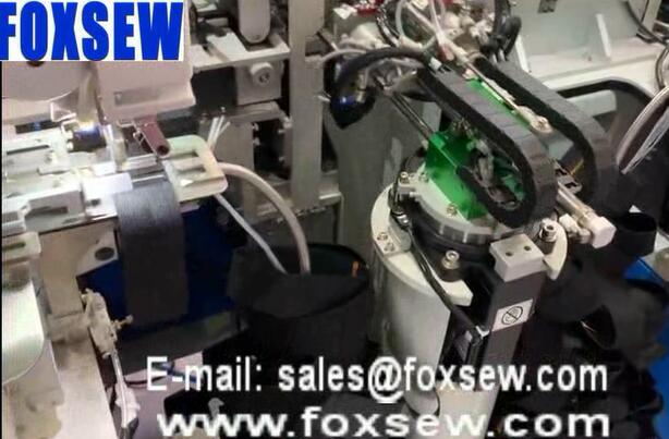 Double Head Automatic Elastic Band Joining Machine