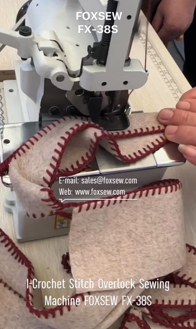 I-Crochet Stitch Overlock Sewing Machine