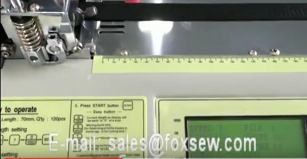 Auto Hot Knife Nylon Webbing Cutting Machine 