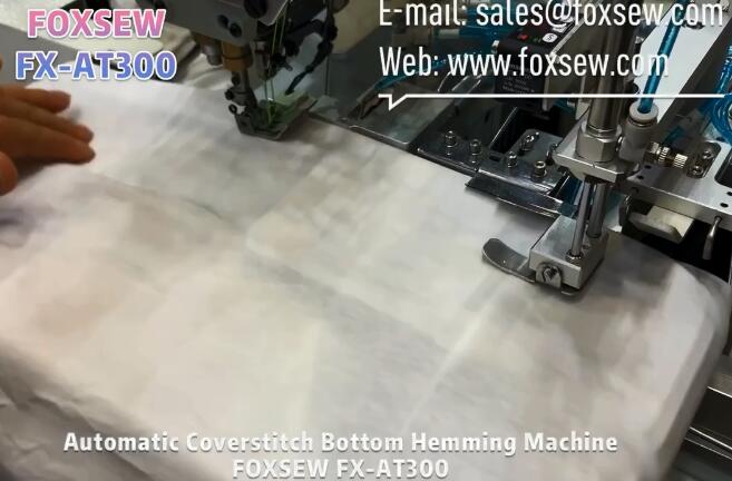 Automatic Coverstitch Bottom Hemming Machine