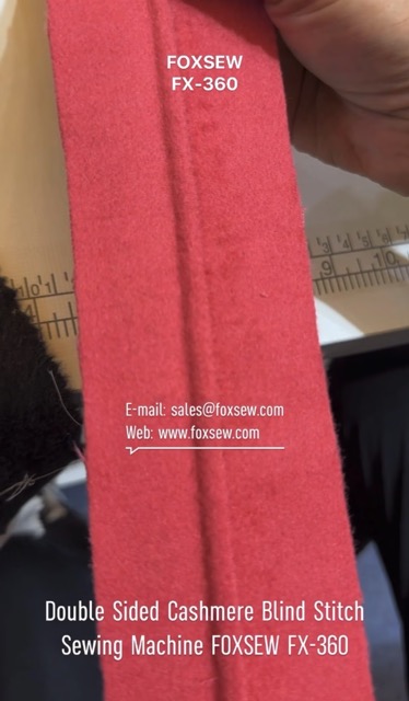 Double Faced Cashmere Blind Stitch Sewing Machine
