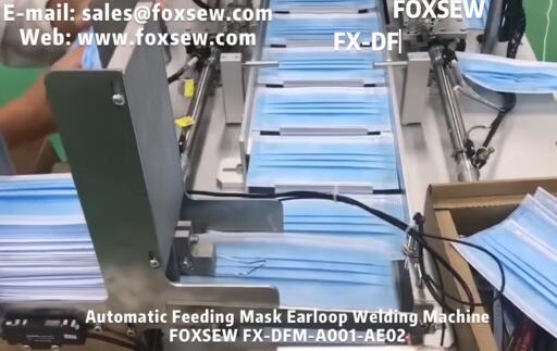 Automatic Feeding Mask Earloop Welding Machine