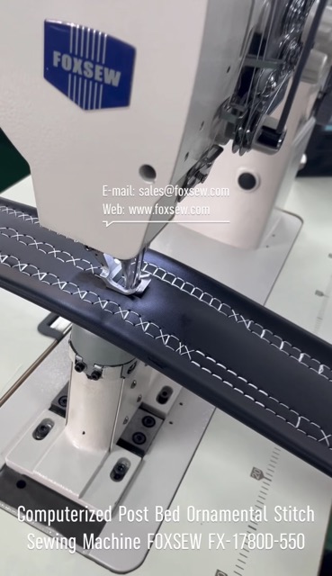 Computerized Post Bed Ornamental Stitch Sewing Machine