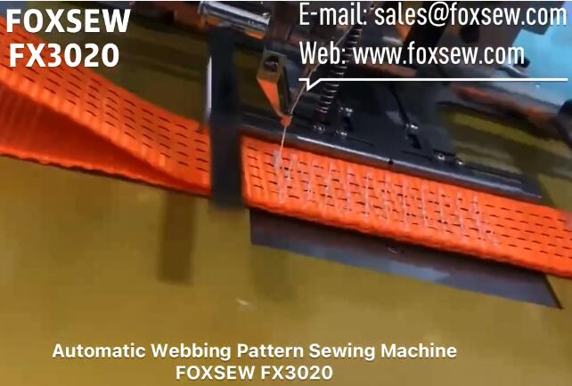 Automatic Webbing Pattern Sewing Machine