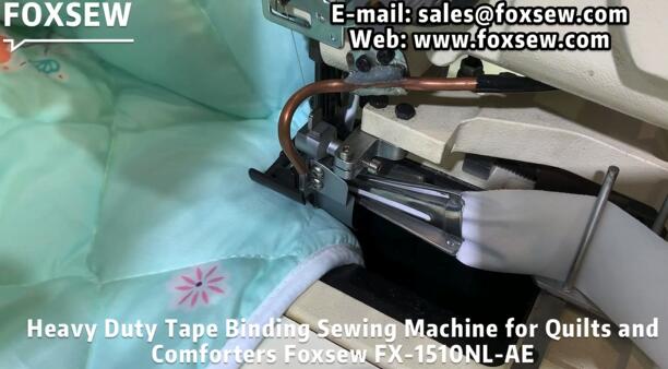 Tape Binding Sewing Machine for Quilts and Bed Covers