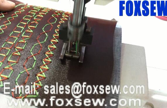 Post Bed Sewing Machine for Decorative Stitching Leather Sofa and Car Seat Cover