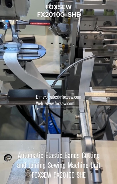 Automatic Elastic Band Cutting and Joining Sewing Machine Unit