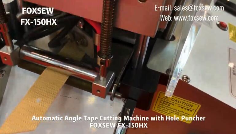 Automatic Angle Tape Cutting Machine with Hole Punching