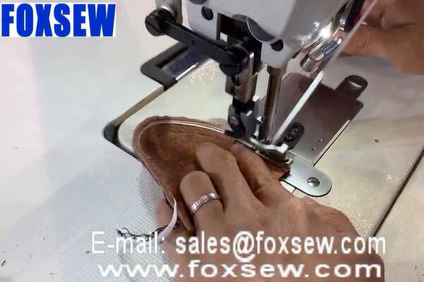 Gathering Sewing Machine for Shoe Uppers
