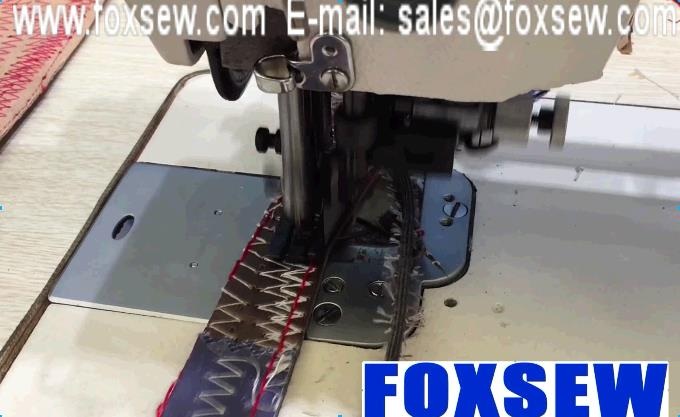 Heavy Duty Zigzag Sewing Machine with Edge Trimmer 