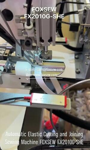 Automatic Elastic Cutting and Joining Sewing Machine Unit