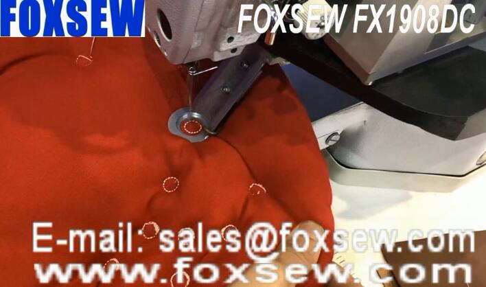 Automatic Soft Cushion and Pillow Bar Tacking Sewing Machine