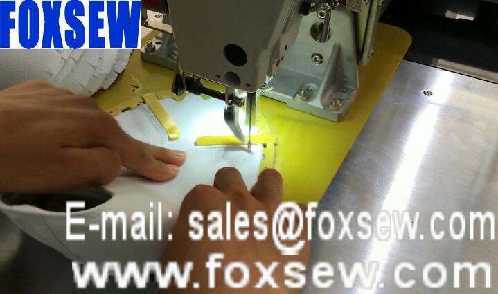 Automatic Shoes Upper Attaching Pattern Stitching Machine