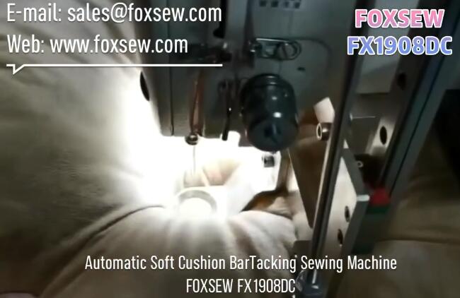 Automatic Soft Cushion BarTacking Sewing Machine