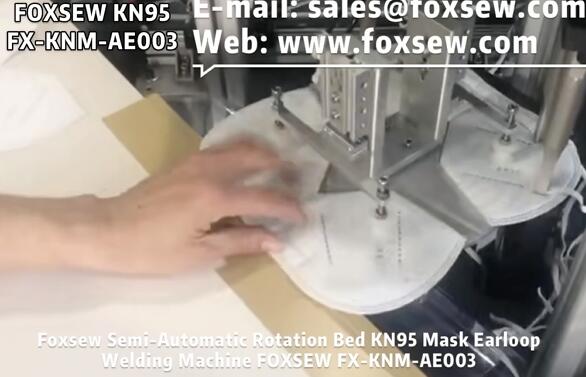 Semi-Automatic Mask Earloop Welding Machine