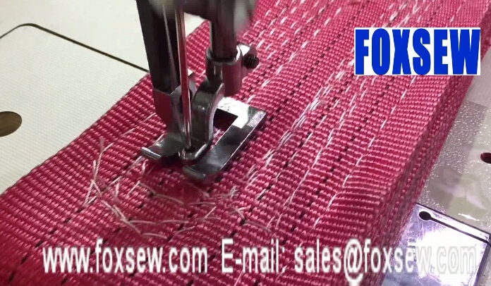 Extra Heavy Duty Drop Feed Walking Foot Sewing Machine with Large Oscillating Shuttle Hook 