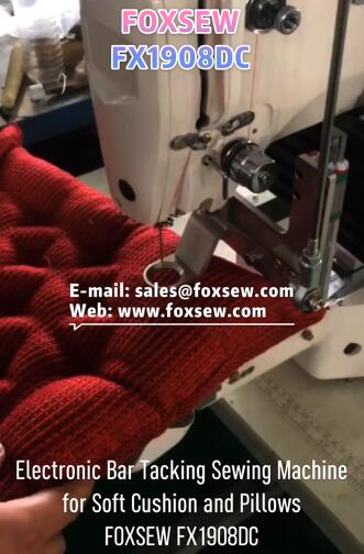Electronic Soft Cushion Bartacking Sewing Machine