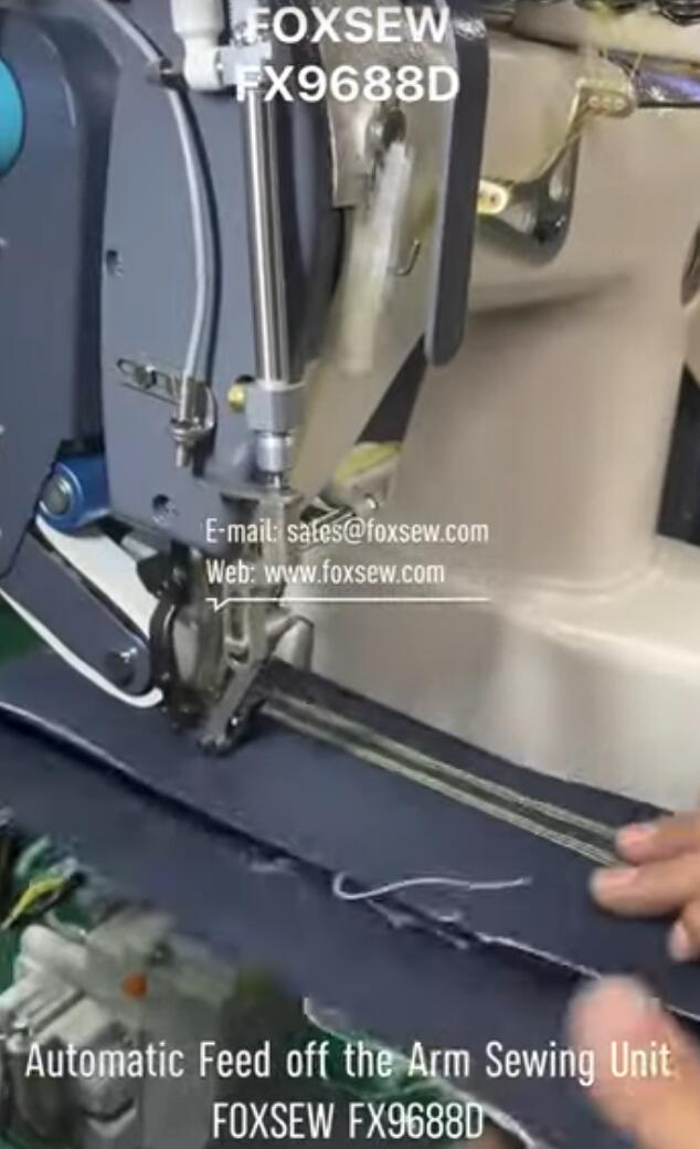 Automatic Feed off the Arm Chainstitch Sewing Machine for Denim Jeans