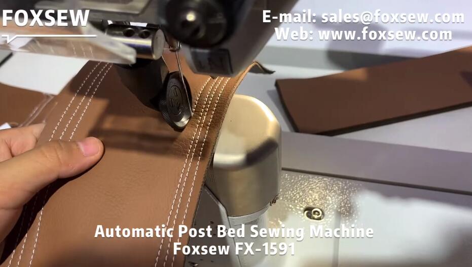 Automatic Roller Feed Post Bed Sewing Machine
