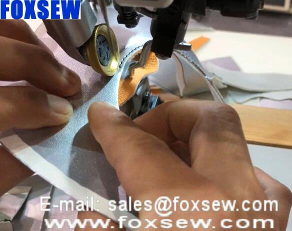 Automatic Heavy Duty Post Bed Sewing Machine with Edge Trimmer
