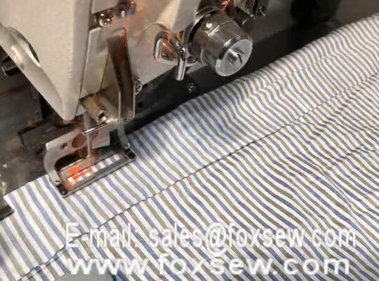Straight Buttonhole Sewing Machine for Shirts Fronts