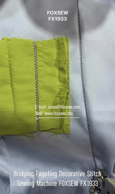 Bridging Fagoting Decorative Stitch Sewing Machine