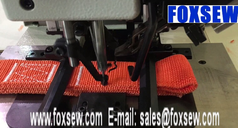 Automatic Pattern Sewing Machine for Extra Heavy Duty Webbing 