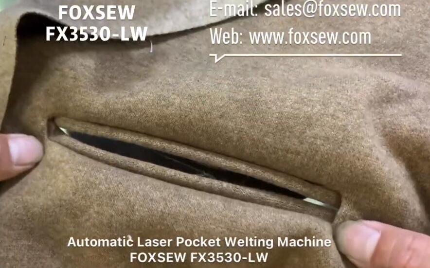 Automatic Laser Pocket Welt Sewing Machine