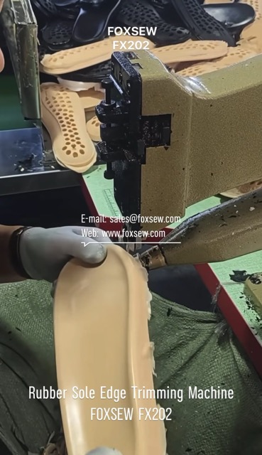 Rubber Soles Edge Trimming Machine