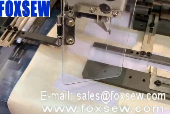 Automatic Velcro Attaching Pattern Sewing Machine