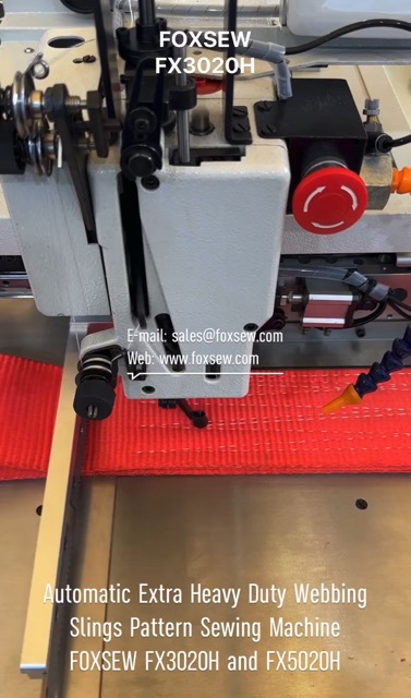 Automatic Extra Heavy Duty Webbing Slings Pattern Sewing Machine