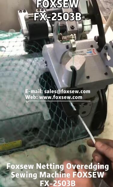 Rope Netting Overedging Sewing Machine