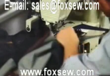Automatic Jeans Waistband Attaching Sewing Machine