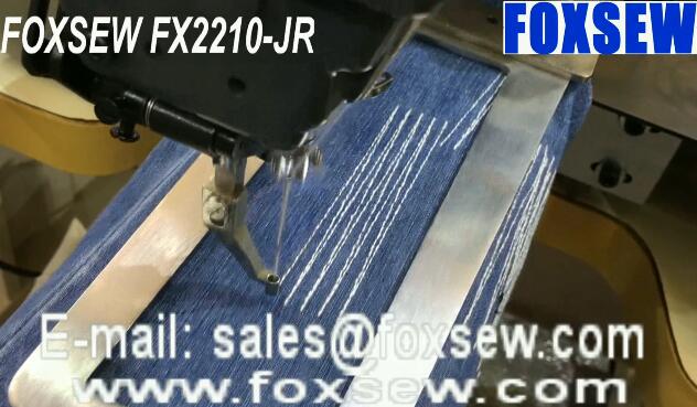Automatic Cylinder Bed Jeans Leg Pattern Sewing Machine