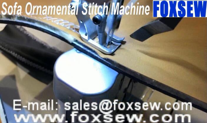 Post Bed Ornamental Stitch Machine for Sofa Upholstery