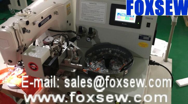 Automatic Button Feeding Sewing Machine