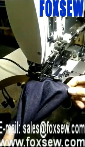 Fully Automatic Hemming Sewing Machine on Trousers Bottom and Sleeves