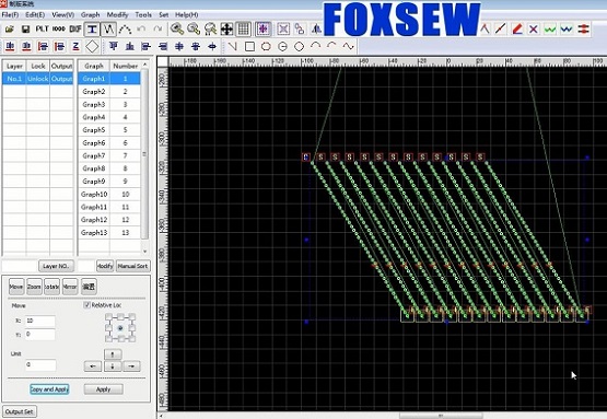 Pattern Making Software Editing and Leading Files -FOXSEW
