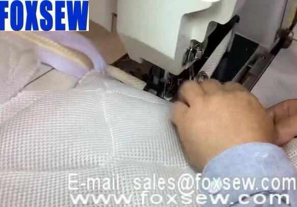 Mattress Zipper Attaching and Tape Binding Sewing Machine