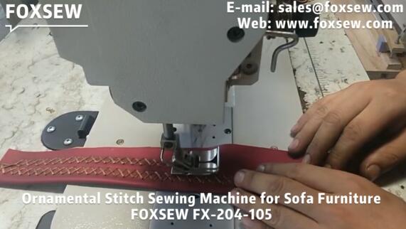 Ornamental Stitch Sewing Machine for Sofa Furniture