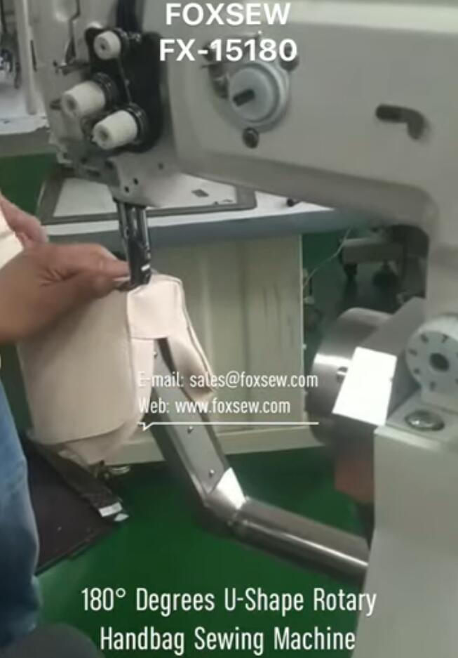 180 Degrees U-Shape Rotary Arm Handbag Sewing Machine
