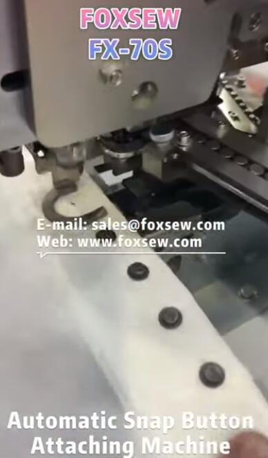 Automatic Feeding Snap Button Machine