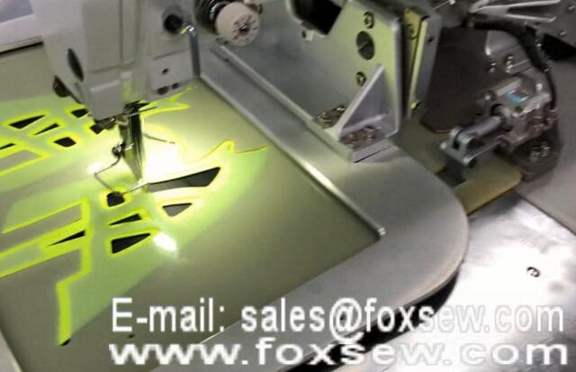 Programmable Automatic Shoes Upper Pattern Stitching Sewing Machine
