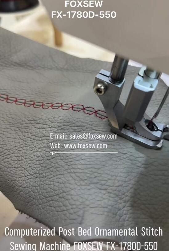 Computerized Post Bed Ornamental Stitch Sewing Machine
