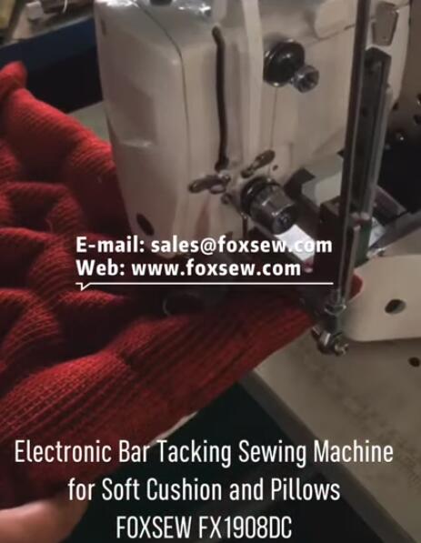 Electronic Bartacking Sewing Machine for Seat Cushion and Pillows