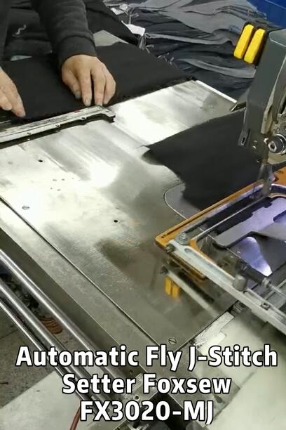 Automatic Jeans J-stitch Setter