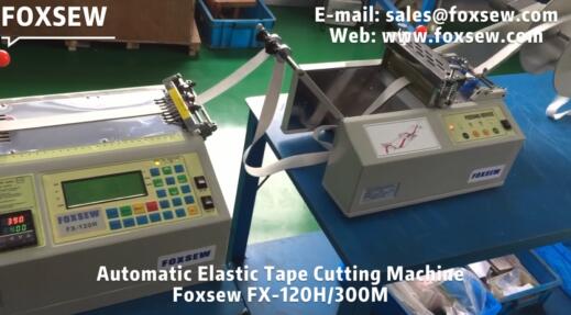 Automatic Elastic Cutting Machine Hot Knife with Auto-Feeder