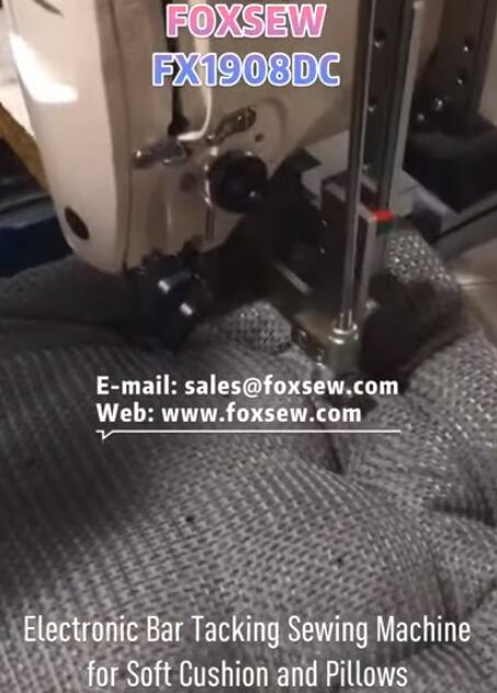 Automatic Bar Tacking Sewing Machine for Seat Cushions