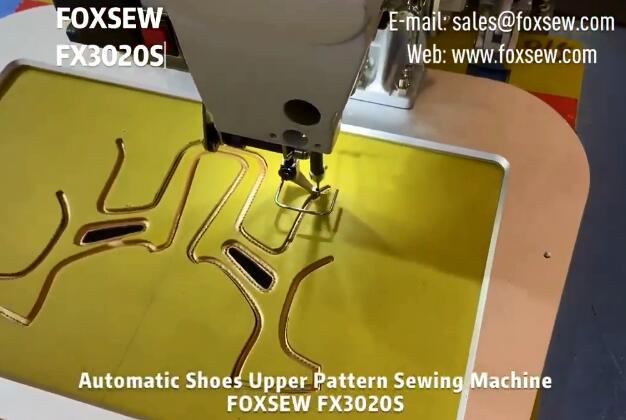 Automatic Shoe Upper Pattern Sewing Machine